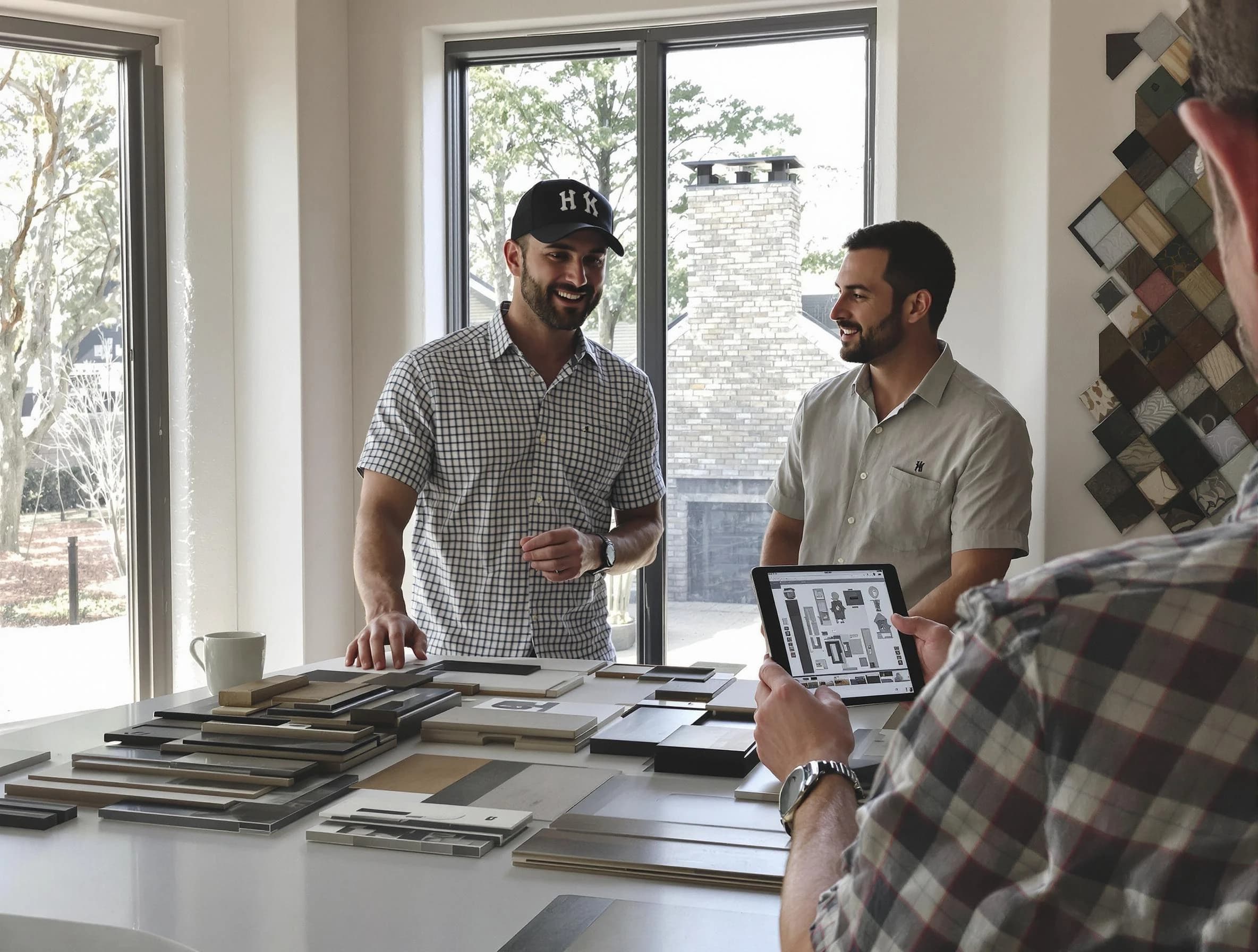 South Valley Chimney Sweep remodeling a chimney and fireplace in South Valley, NM