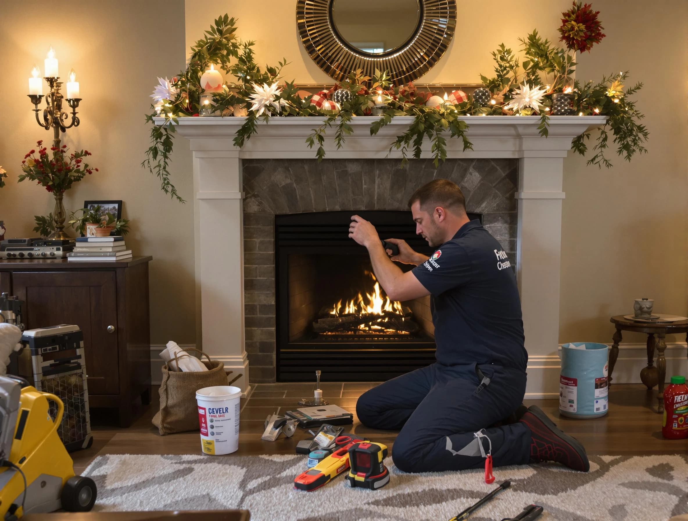 South Valley Chimney Sweep offering fireplace maintenance services in South Valley, NM