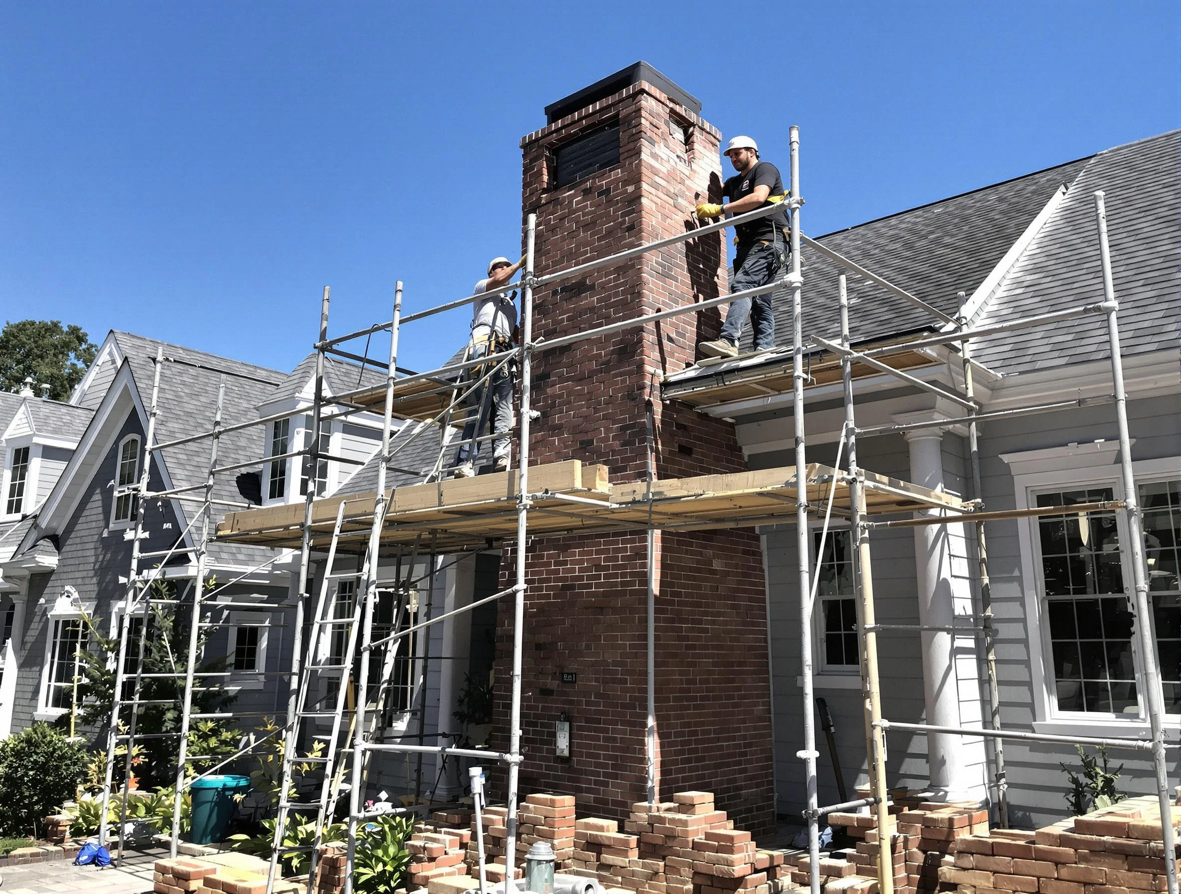 Chimney Rebuilding in South Valley