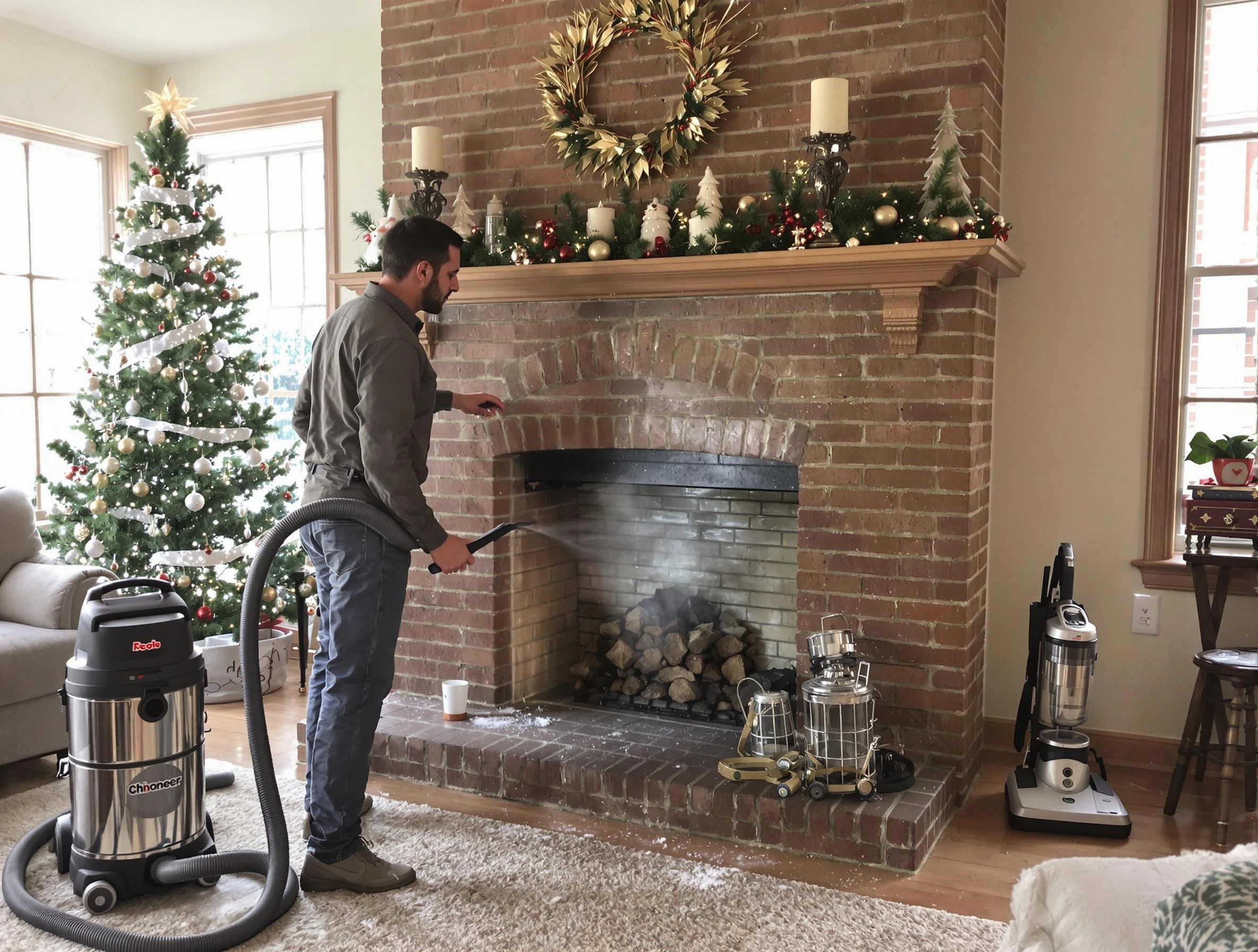 Fireplace Cleaning in South Valley