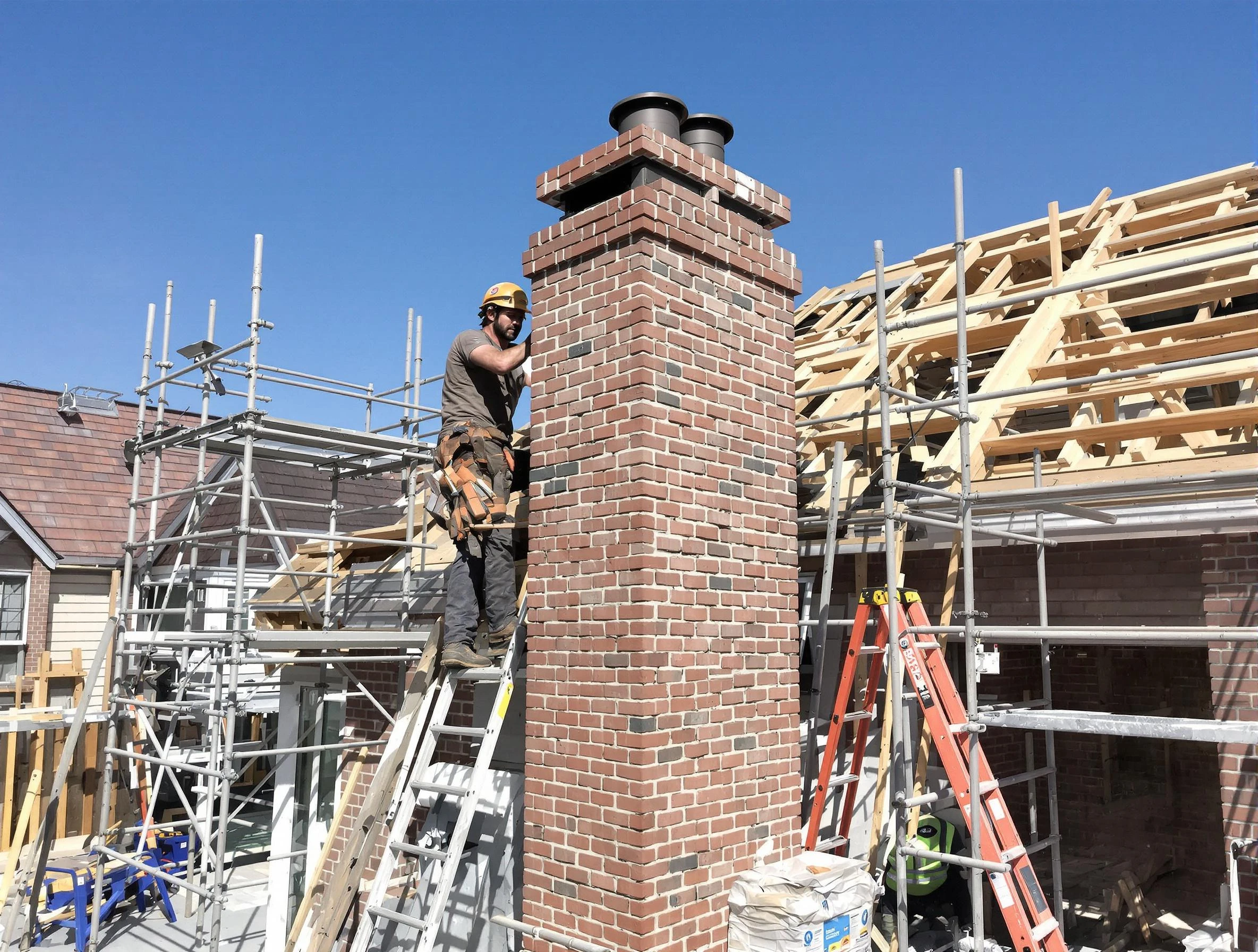New chimney installation completed by South Valley Chimney Sweep in South Valley, NM